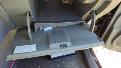 07-09 Nissan Sentra Glove Box Assembly Complete Door With Latch Oem Charcoal W