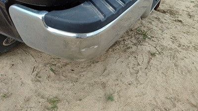 2006-2008 Ford F150 Chrome Rear Bumper With Mount Brackets Oem 4L3Z17906Ma