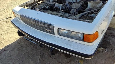 1989 90 Buick Century Complete Header Panel Assembly Oem Headlights Grille White