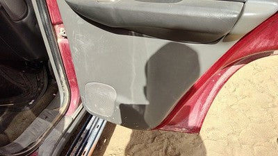 02-04 Trail Blazer Right Rear Inside Door Trim Panel Back Dark Pewter 922