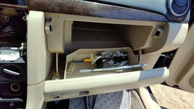 2007-2009 Mazda 3 Glove Box Assembly Complete Door With Latch Oem Beige Br7