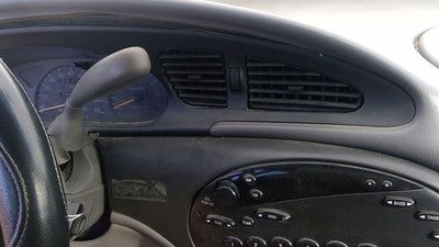 1998-1999 Ford Taurus Trim Bezel Around Speedometer Oem Dash Surround Panel Gray