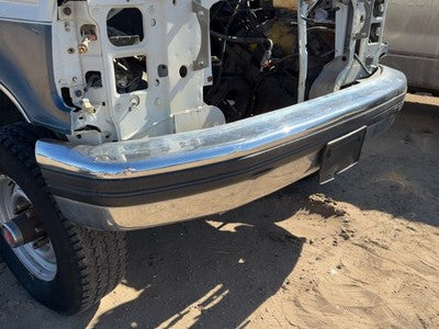 1992-1997 Ford F250 Front Bumper With Brackets Assembly Oem F2Tz17757B