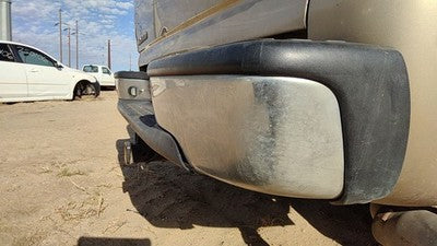 1999-2007 Silverado 1500 Rear Bumper Chrome Assembly With Brackets Oem 12473000