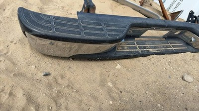 99-05 Chevy Silverado Stepside Rear Back Bumper With Brackets Oem Factory Chrome