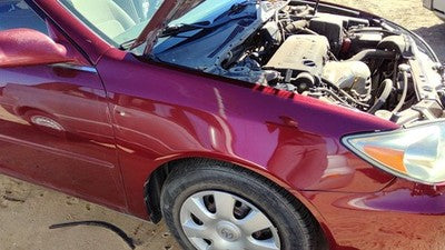 2002-2006 Toyota Camry Passenger Right Front Fender Oem Salsa Red 3Q3 5380133120