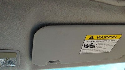 2004-2009 Mazda 3 Passenger Right Sun Visor Oem Black Bn8r69270c77