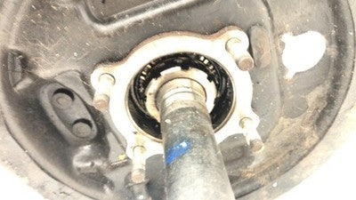 87-95 Pathfinder Driver Left Rear Back Axle Shaft With Brake Backing Plate