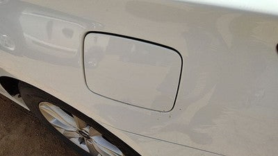 11-15 Sonata Fuel Tank Door With Hinge Gas Lid Filler Shimmering White Mica Wj