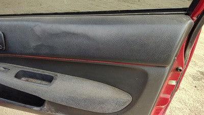 1999-2000 Civic Hx Coupe Passenger Right Door Trim Panel With Switches Gray