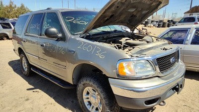 97-02 Expedition Driver Left Front Spindle Steering Knuckle With Wheel Hub Oem
