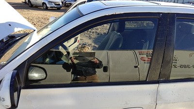 2001-06 Hyundai Elantra Driver Left Front Side Window Door Glass Oem 824102D010