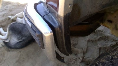 1995-2000 Chevy Tahoe Driver Left Moulding From Fender Oem Trim Strip Red 51U