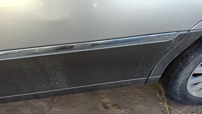 98-11 Town Car Driver Left Rear Moulding From Door Back Trim Strip Silver