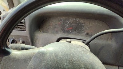 1999 F250 Super Duty Trim Bezel Around Speedometer Oem Dash Surround Panel Gray