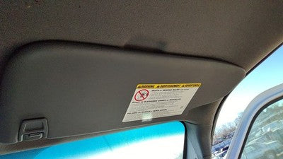 2011-2016 Ford F250 Passenger Right Sun Visor Oem Gray 3S 6.7L Powerstroke