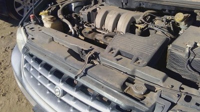 96-00 Chrysler Voyager Top Plastic Cover Above Radiator Support Oem Upper Shield