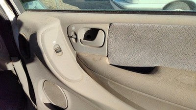2001 Grand Caravan Passenger Right Front Inside Door Trim Panel Only Gray E7l5