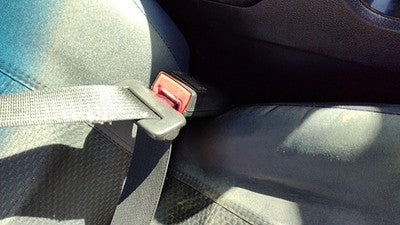 2016-2017 Ford Explorer Passenger Right Front Seat Belt Buckle Receiver Camel 7L