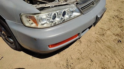 1996-1997 Honda Accord Front Bumper Cover Assembly Oem 2.2L Gray 4787545