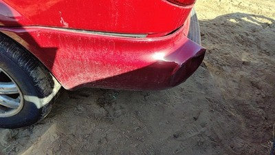 01-07 Town & Country Rear Bumper Cover Assembly Oem Back Inferno Red Prh