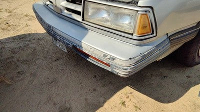 1990-1991 Olds 88 Front Bumper Cover Assembly Oem Gray 25559351