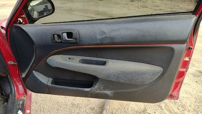1999-2000 Civic Hx Coupe Passenger Right Door Trim Panel With Switches Gray