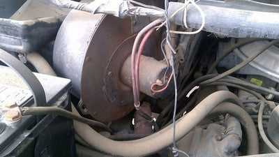 1975-1987 Ford Van E250 Blower Motor Assembly Heater Ac Fan Oem Squirrel Cage