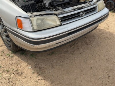 1990-1991 Subaru Legacy Front Bumper Cover Assembly Oem Silver 57720Aa010