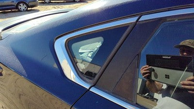 13-18 Nissan Altima Passenger Right Rear Quarter Glass Back Side Window Oem