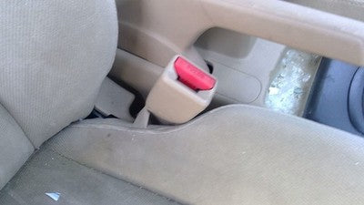 2001-2005 Honda Civic Passenger Right Front Seat Belt Buckle Receiver Oem Tan