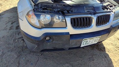 2004-2006 Bmw X3 Front Bumper Cover Assembly Oem Silver 51113412716