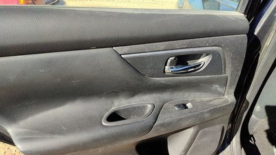 15 Nissan Altima Driver Left Rear Inside Door Trim Panel Only Back Charcoal G
