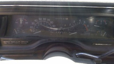 1991-1993 Buick Park Ave Speedometer Cluster Instrument Gauges Panel Oem Dash