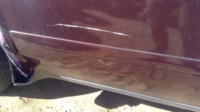 2006-2009 Trail Blazer Driver Left Front Moulding From Door Trim Strip Red 49U