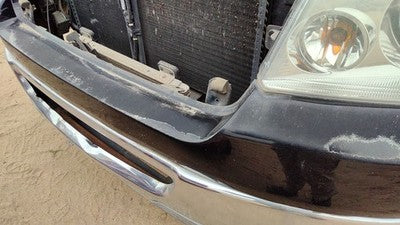 2006-2007 Ford F150 Front Bumper Upper Section Only Plastic Oem Black Ua