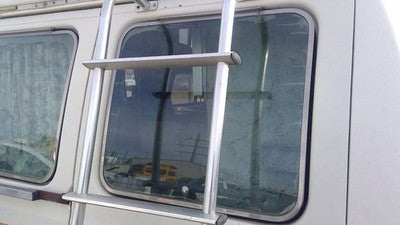 1975-1991 Ford Van E250 Passenger Right Rear Back Glass Window Oem E4uz1542006d