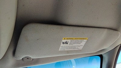 2004-2008 Ford F150 Passenger Right Sun Visor Oem Gray Me 4L3z1504104bab