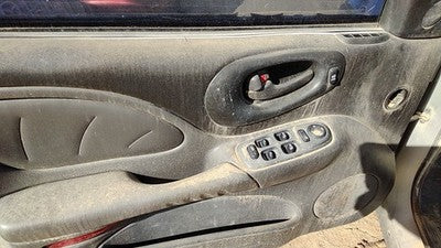 03-05 Bonneville Driver Left Front Door Trim Panel With Master Switch Pewter 932
