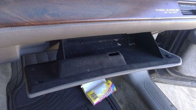 1997-2005 Buick Park Ave Glove Box Assembly Complete Door With Latch Gray 173