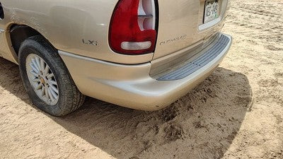 1996-2000 Chrysler Town & Country Rear Bumper Cover Assembly Oem Back Gold
