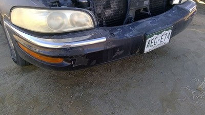 1997-2005 Buick Park Ave Front Bumper Cover Assembly Oem Blue 28U 25651624