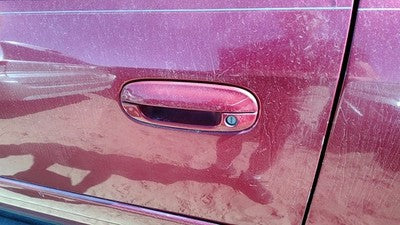 02-09 Chevy Trail Blazer Driver Left Front Outside Door Handle Majestic Red 86U