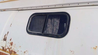 1975-1991 Ford Van E250 Passenger Right Rear Quarter Glass Back Side Window Oem