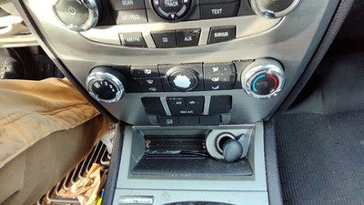10-12 Ford Fusion Temperature Control Module In Dash Heater Ac Head Unit 3.0L