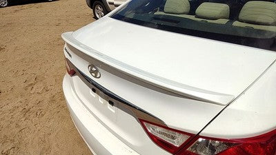 2011-2014 Hyundai Sonata Rear Spoiler Back Wing Oem Shimmering White Mica Wj