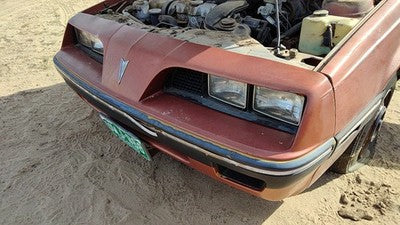 1985-1988 Pontiac Sunbird Front Bumper Cover Assembly Oem Brown 10054945