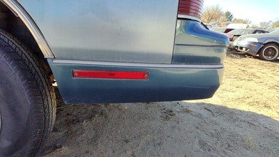 1988-1991 Olds Cutlass Cierra Rear Bumper Cover Assembly Oem Back Blue 14087739