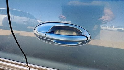1999-2003 Ford Windstar Driver Left Rear Outside Door Handle Oem Back Blue Lv Ts