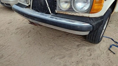 1977-1985 Mercedes 300Td Front Bumper Assembly Chrome With Brackets Oem